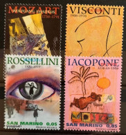 San Marino 2006, Birth And Death Anniversaries Of Famous People, MNH Stamps Set - Ongebruikt