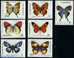 Angola 1981 Butterflies 7v, Mint NH, Nature - Butterflies - Angola