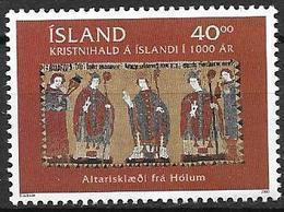 Islande 2000 N°880 Neuf** 1000 Ans De Christianisme En Islande - Neufs