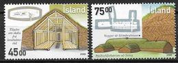 Islande 2000 N°902/903 Neufs** Architecture - Nuevos