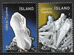 Islande 1998 N°846/847 Neufs Minéraux - Ungebraucht