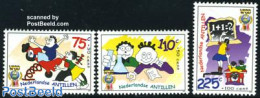 Netherlands Antilles 2000 Social Welfare 3v, Mint NH, Science - Various - Chemistry & Chemists - Education - Toys & Ch.. - Scheikunde