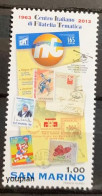 San Marino 2013, 50th Anniversary Of CIFT, MNH Single Stamp - Ongebruikt