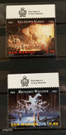 San Marino 2013, 200th Birth Anniversary Of Giuseppe Verdi And Richard Wagner, MNH Stamps Set - Unused Stamps