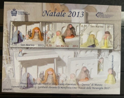 San Marino 2013, Christmas, MNH S/S - Unused Stamps