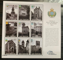 San Marino 2014, Towns Municipalities, MNH Sheetlet - Neufs