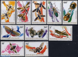 Rwanda 1973 Insects 10v, Mint NH, Nature - Insects - Otros & Sin Clasificación