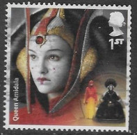 GROSSBRITANNIEN GRANDE BRETAGNE GB 2019 STAR WARS III: QUEEN AMIDALA 1st USED SG 4307 MI 4499 YT 4911 SC 3925 - Gebraucht