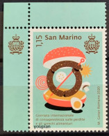San Marino 2020, International Day Of Awareness On Food Loss And Waste Reduction, MNH Single Stamp - Unused Stamps