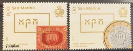 San Marino 2020, Stamp And Coin Museum, MNH Stamps Set - Nuovi