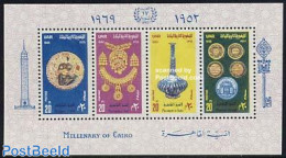 Egypt (Republic) 1969 Cairo S/s, Mint NH, Art - Art & Antique Objects - Unused Stamps