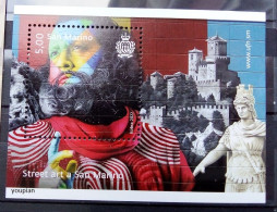 San Marino 2022, Street Art In San Marino, MNH S/S - Nuovi