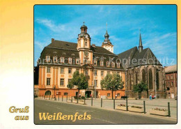 72782756 Weissenfels Saale Rathaus Und Stadtkirche St Marien Weissenfels - Weissenfels