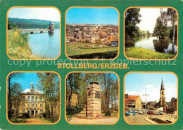 72781942 Stollberg Erzgebirge Querenbachtalsperre Uebersicht Walkteich Oberschul - Stollberg (Erzgeb.)