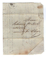 TB 4662 - 1830 - LAC - Lettre De Me MAUBOUSSIN, Notaire à LE MANS Pour M. ROBOUAN, Cultivateur à YVRE - L'EVEQUE - 1801-1848: Precursors XIX