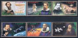 Fujeira 1972 Mi# 826-831 A Used - 400th Birthday Of Johannes Kepler / Astronomer / Space - Fujeira