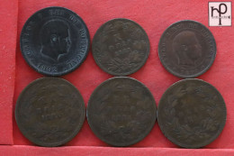 PORTUGAL  - LOT - 6 COINS - 2 SCANS  - (Nº58297) - Lots & Kiloware - Coins
