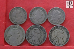 PORTUGAL  - LOT - 6 COINS - 2 SCANS  - (Nº58298) - Kiloware - Münzen