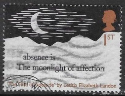 GROSSBRITANNIEN GRANDE BRETAGNE GB 2020 ROMANTIC POETS:THE FATE OF ADELAIDE BY L.E. LANDON 1st SG 4352 MI 4567 YT 4977 S - Used Stamps