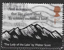 GROSSBRITANNIEN GRANDE BRETAGNE GB 2020 ROMANTIC POETS:THE LADY OF THE LAKE BY W. SCOTT 1st SG 4348 MI 4563 YT 4973 SC 3 - Used Stamps