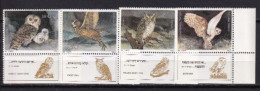 ISRAEL MNH NEUF **  1987 Oiseaux Birds - Unused Stamps (with Tabs)