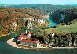 72779764 Weltenburg Kelheim Kloster An Der Donau Fliegeraufnahme Weltenburg - Kelheim