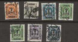 1926 USED Danmark Mi 159-165 - Gebraucht