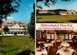 72779410 Furtwangen Hoehenhotel Neu Eck Mit Gaestehaus Magdalene Furtwangen - Furtwangen