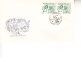 CECOSLOVACCHIA  1968 - Yvert  1624 Su Lettera -Mikulas - Briefe U. Dokumente