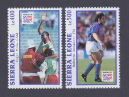 1993 Sierra Leone 2112-2113 1994 FIFA World Cup In USA 6,50 € - 1994 – Stati Uniti