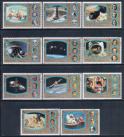 Fujeira 1972 Mi# 1344-1354 A Used - Apollo Programmes / Space - Fujeira