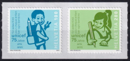 Zumst.1854-1855 / MiNr. 2732 - 2733 Schweiz 2021, 11. Nov. 75 Jahre KInderhilfswerk UNICEF - Postfrisch/**/MNH - Ongebruikt