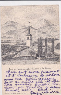 Broc, Tour De L'ancienne église, Carte Précurseur Dessinée - Broc