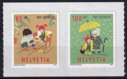 Zumst. J428-J429 / Mi2736-2737 Schweiz 2021, 11. Nov. „Pro Juventute“: Kinder übernehmen Verantwortung Postfrisch/**/MNH - Ongebruikt