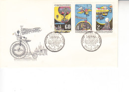 CECOSLOVACCHIA  1968 - Yvert    A 68/71 - Praga '68 - Lettres & Documents