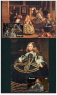 Austria Österreich 2009 - Velázquez Las Meninas Carte Maximum Set - Cartes-Maximum (CM)