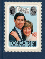 Tonga, **, Yv 482, Mi 788, SG 787, - Tonga (1970-...)