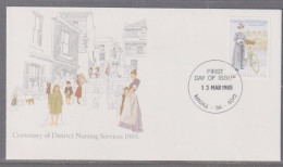 Australia 1985 District Nursing First Day Cover- Magill SA - Cartas & Documentos