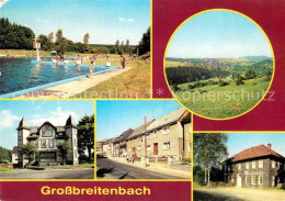 72773399 Grossbreitenbach Thueringen Freibad Panorama Betriebsferienheim Hohe Ta - Nassau