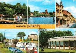 72773358 Waren Mueritz Kietzbruecke Altstadt Lange Str MS Fontane Steinmole Kons - Waren (Müritz)