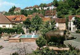 72772682 Eberbach Neckar Anlagen Vor Der Neckarbruecke Eberbach - Eberbach