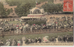 69 - CHARBONNIERE LES BAINS - LES COURSES D'ANES - COULEURS TRAMEE - Charbonniere Les Bains