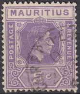1943 Grossbritannien Alte Kolonie Mauritius, ° Mi:MU 206A, Sn:MU 214, Yt:MU 204, King George VI - Mauritius (...-1967)