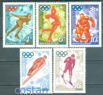 1972 Sapporo Olympics,Ice Hockey,ski Jumping,figure/speed Skating,Russia,3979MNH - Winter 1972: Sapporo