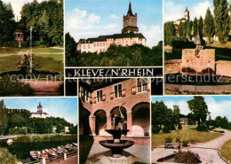 72771733 Kleve Brunnen Schloss Park Bootsliegeplatz Kleve - Kleve