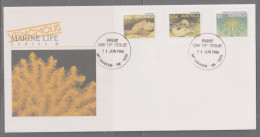 Australia 1986 Marine Life First Day Cover - Mt Barker SA - Cartas & Documentos