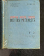 Grammaire Francaise Expliquee - Dictees Preparees - 4e, 3e - Preparation Au BEPC, Au BE Et Au Concours D'entree Dans Les - Non Classés