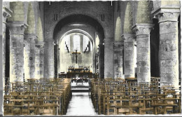 Blaton Eglise, Interieur ( XIIe - Style Roman ) - Bernissart