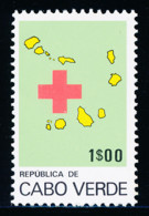 Cabo Verde - 1977 - Red Cross - 1$00  - MNG - Cape Verde