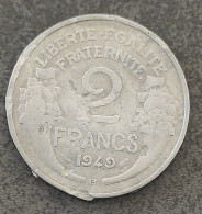 2 FRANCS 1949 REPUBLIQUE FRANCAISE - 2 Francs